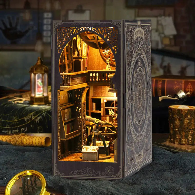Astronomy museum book nook kit Australia detailed diorama